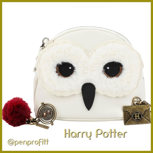 Harry Potter Hedwig crossbody bag and charms gift set - Picture 1 of 11